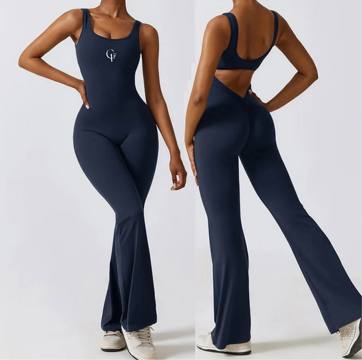 Victoria’s (Blue Black)Yoga Jumpsuit