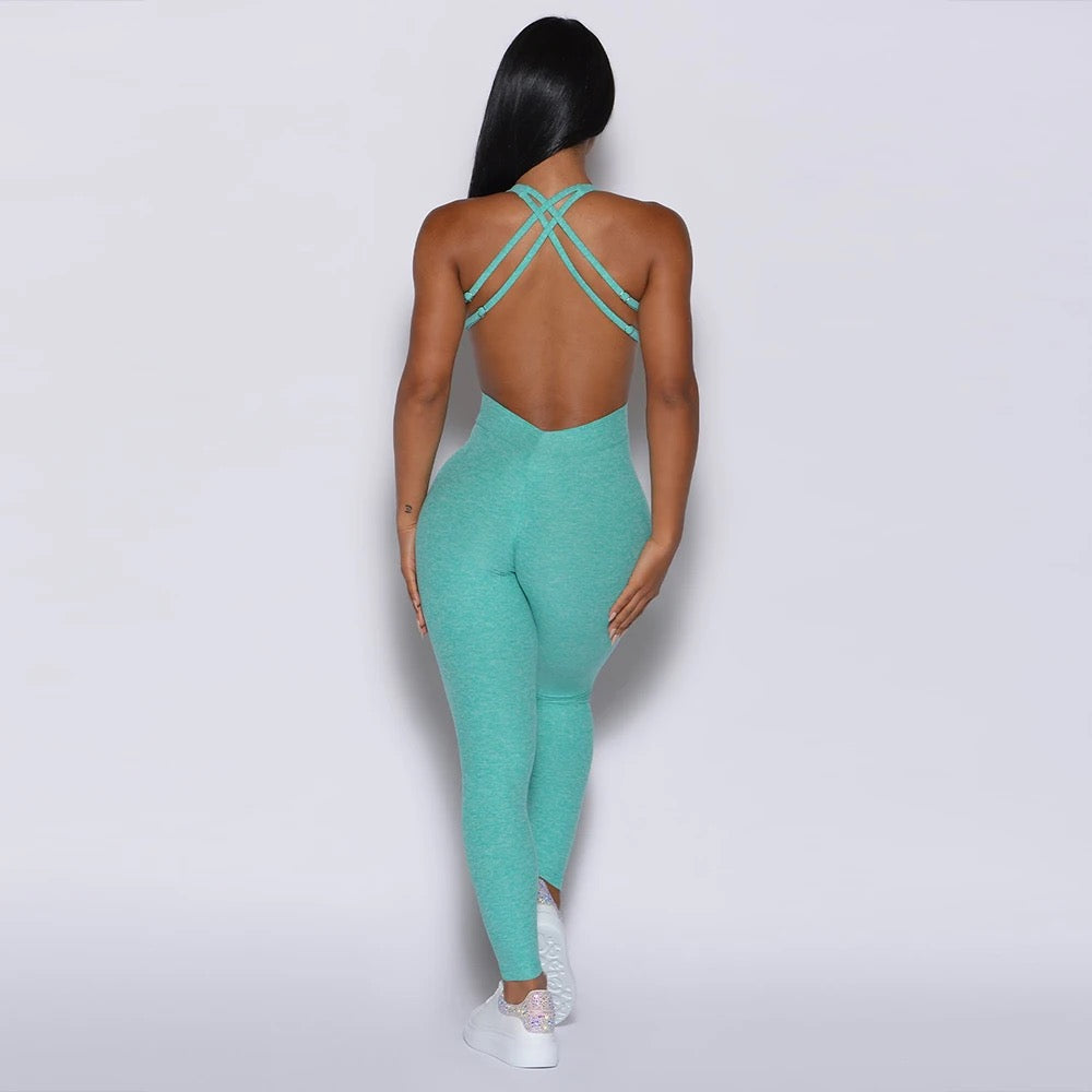 GALA Skinny Top Premium Blue Jumpsuit🐬