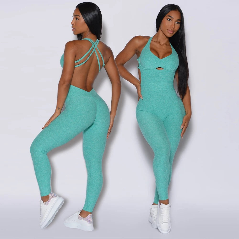 GALA Skinny Top Premium Blue Jumpsuit🐬