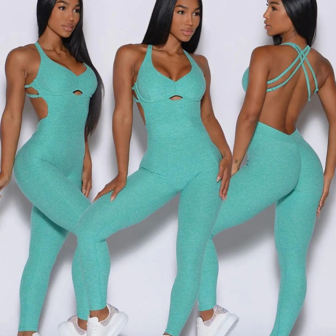 GALA Skinny Top Premium Blue Jumpsuit🐬