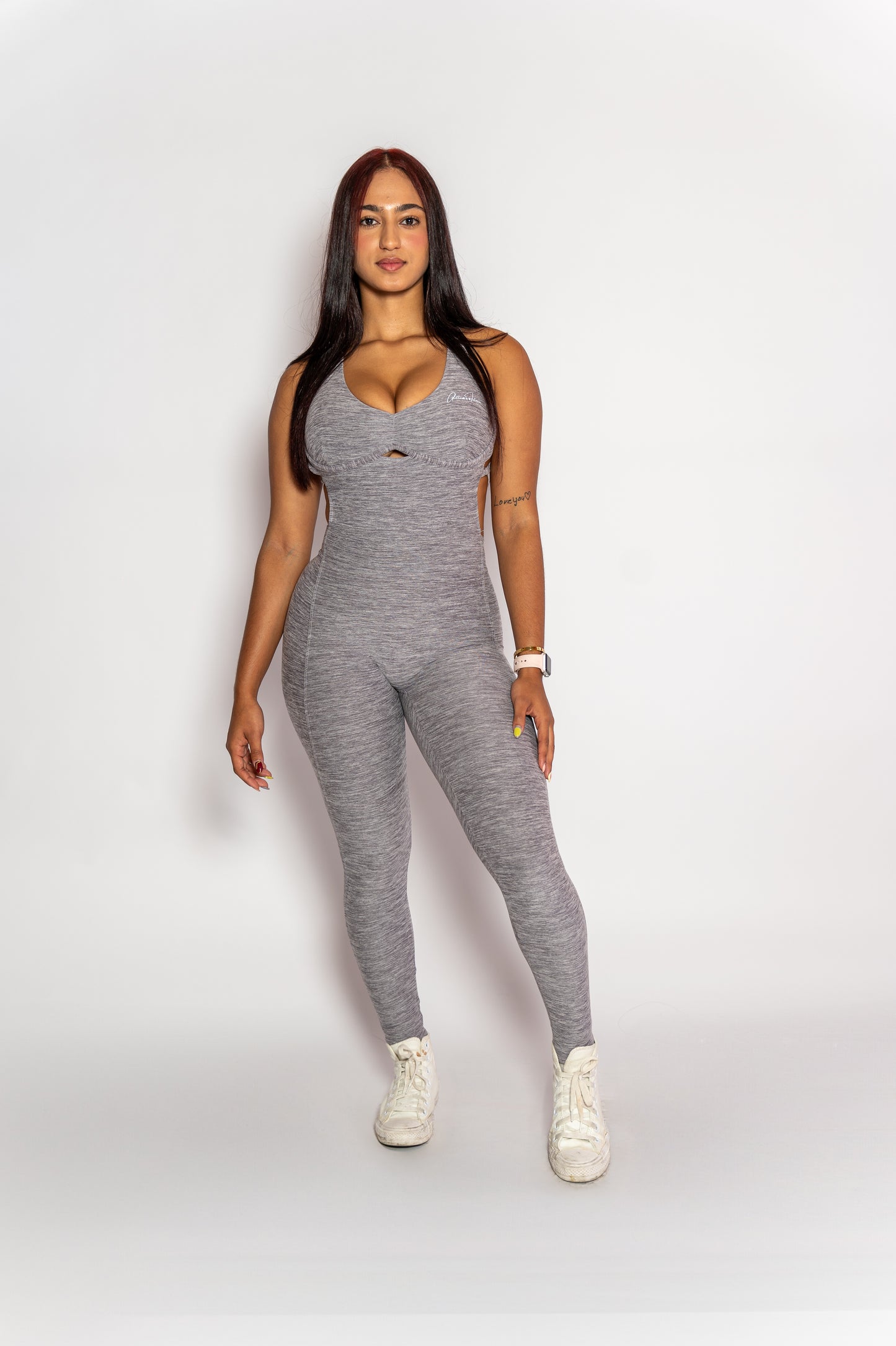 GALA Skinny Top Premium GREY Jumpsuit 🖤