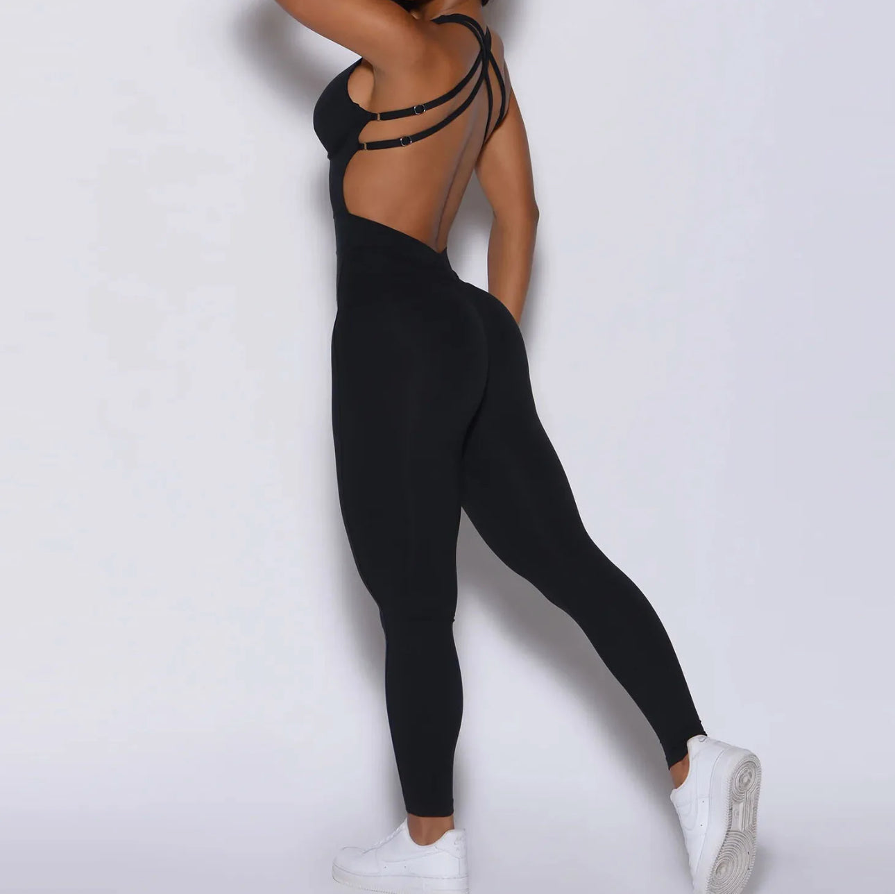 GALA Skinny Top Premium Black Jumpsuit 🖤