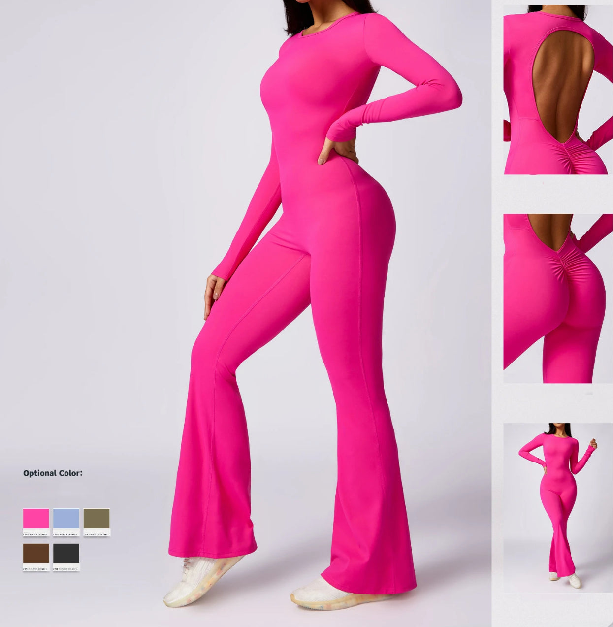 Aynnara’s Pink Yoga Jumpsuit 💕