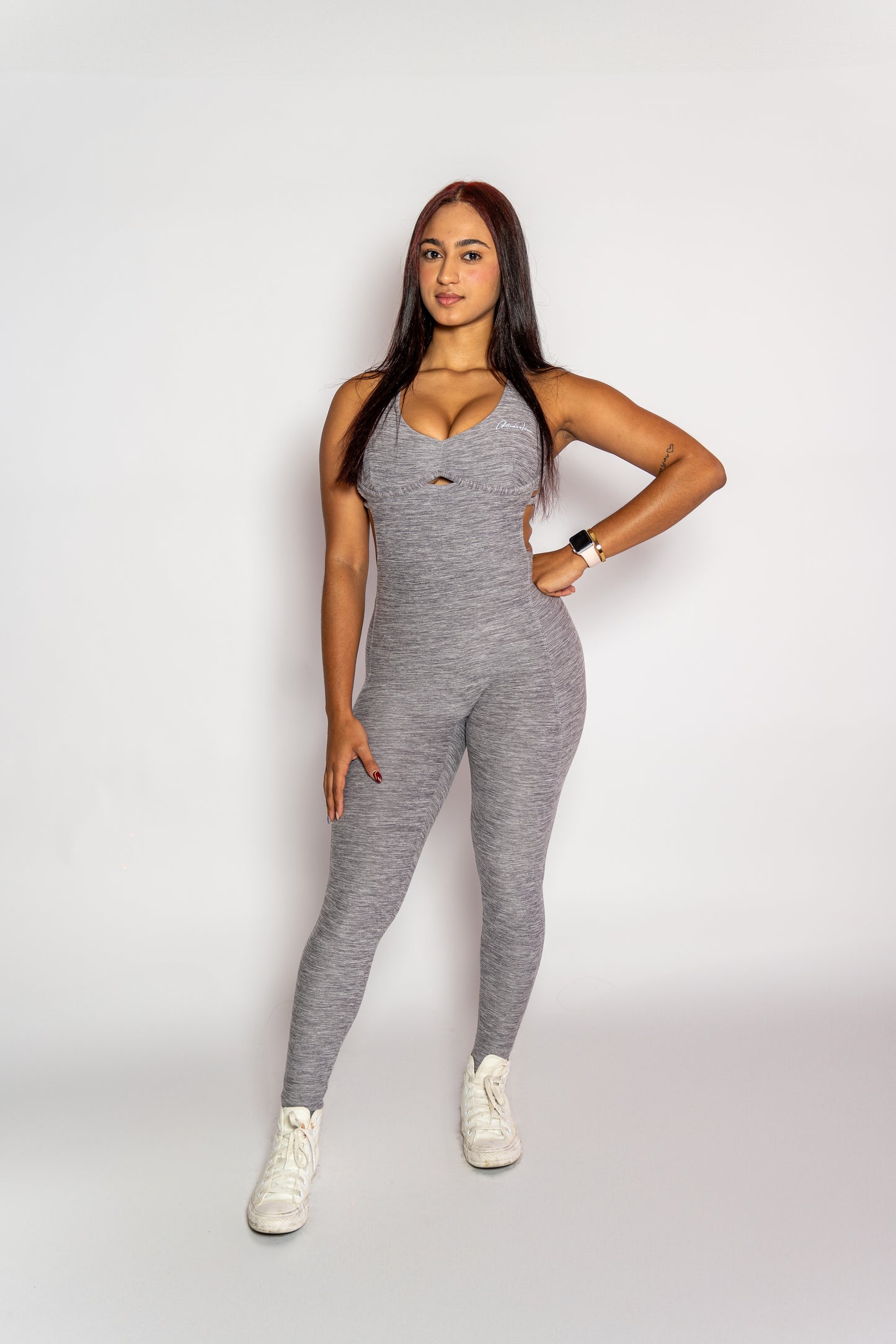 GALA Skinny Top Premium GREY Jumpsuit 🖤