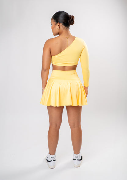 Yellow Sophia Skirt Set