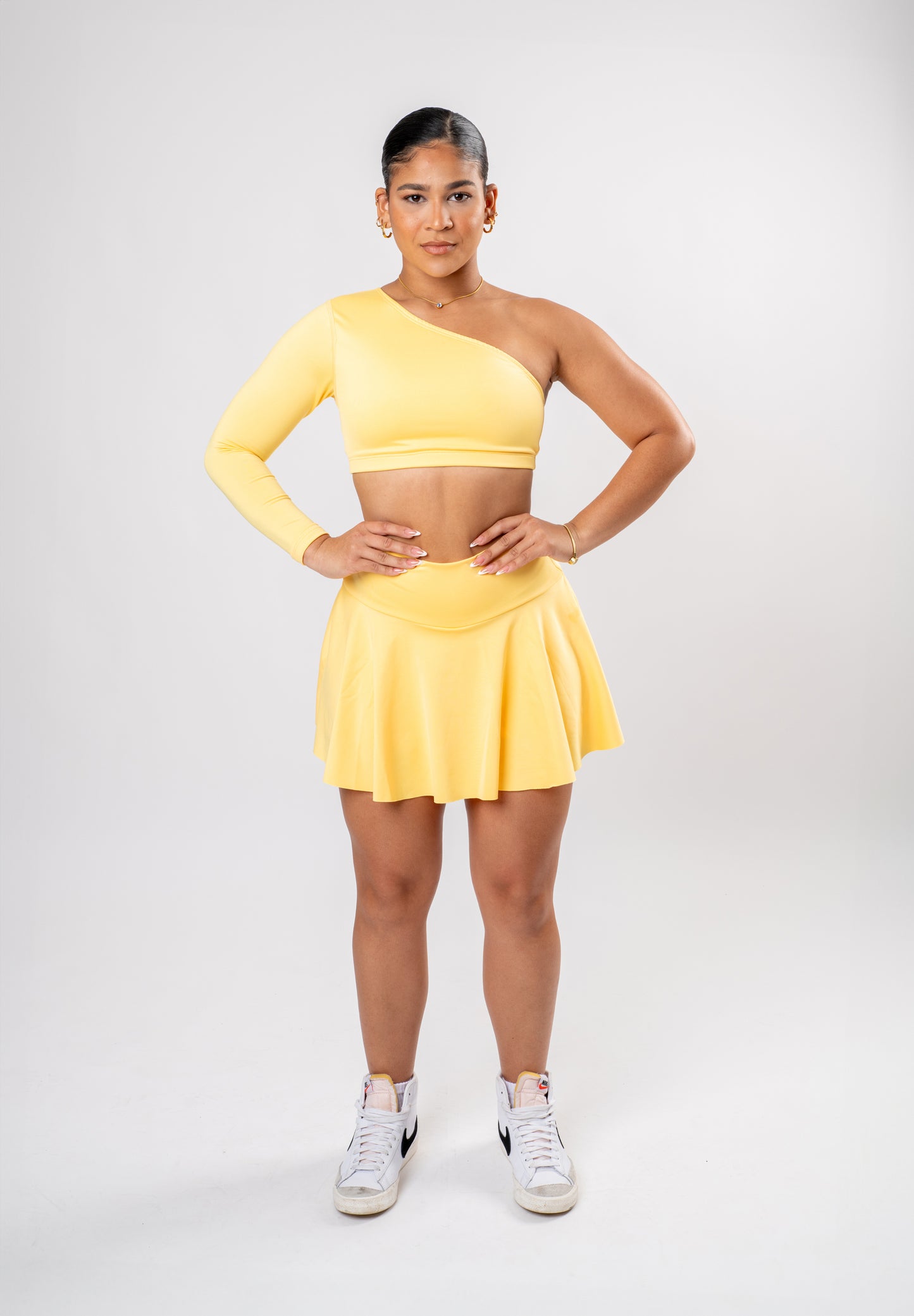 Yellow Sophia Skirt Set