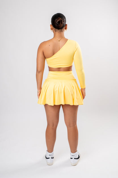 Yellow Sophia Skirt Set